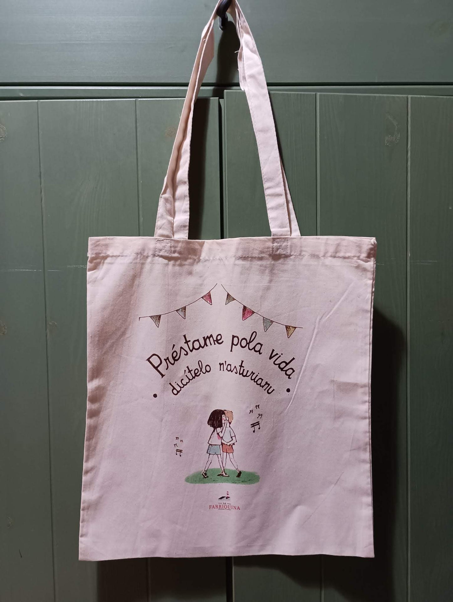 Tote Bag Préstame pola vida