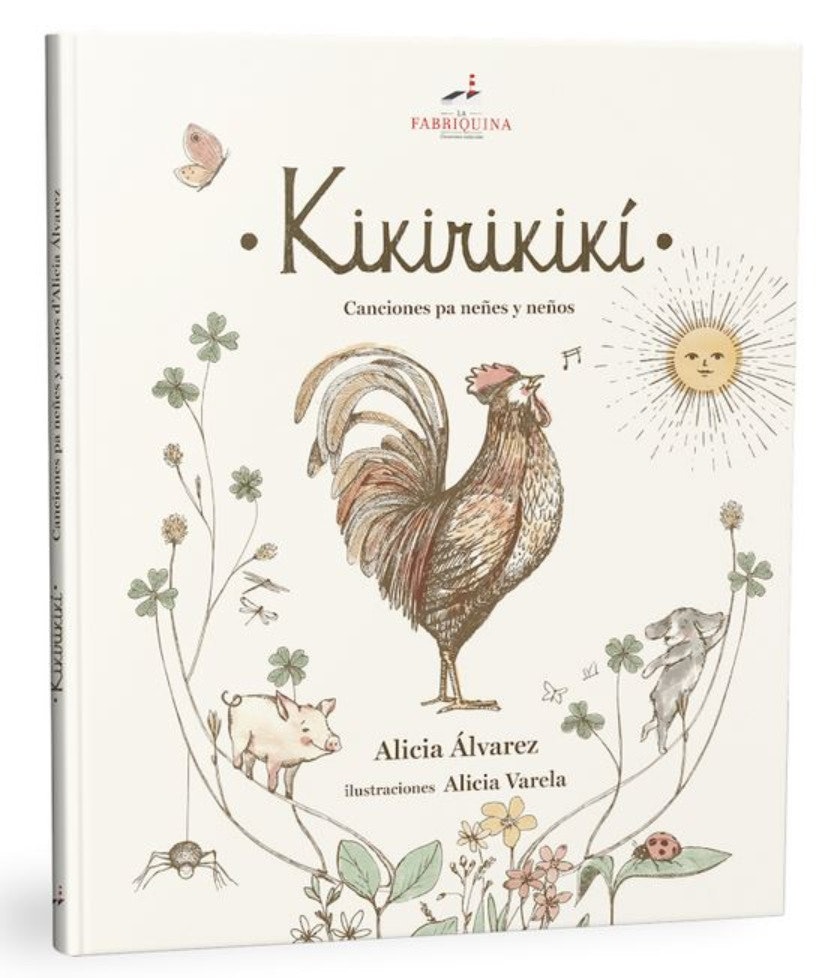Kikirikí, canciones pa neños y neñes d'Alicia Álvarez